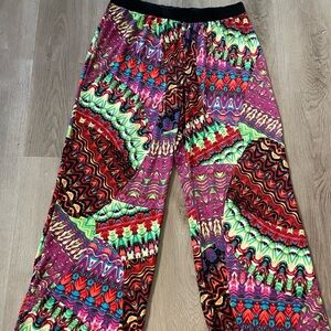 Valia Multicolor Straight Leg Pants